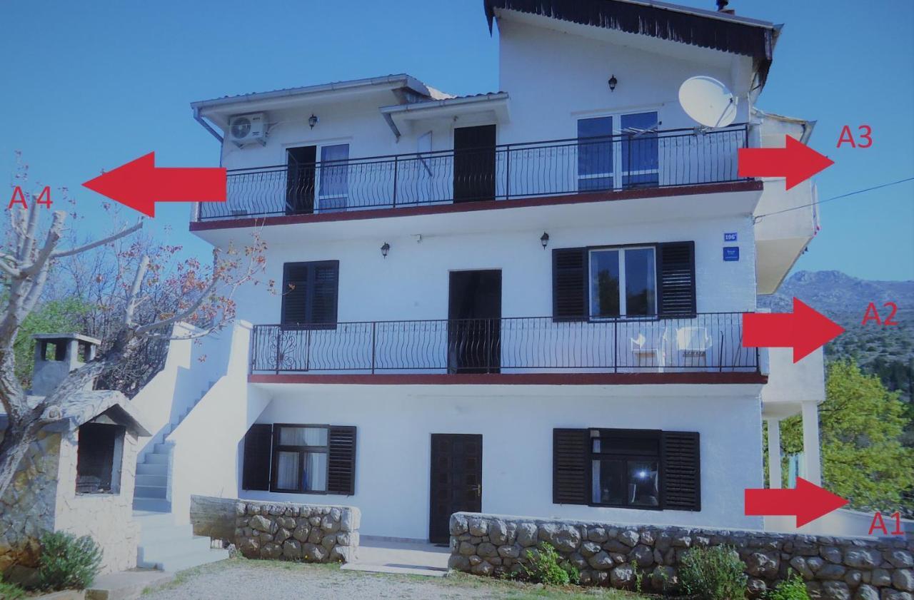 Apartments Vrsa Seline Exterior photo